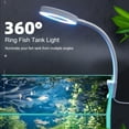 thumbnail image 5 of Fish Tank Clamp Lamp Aquarium Aquatic Plants Lamp Fill Light Translucent Clamp Lamp 360°Free Rotation, 5 of 5