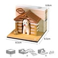 3D Calendar Dog Time Piece Calendar 2025 Tear Away Calendar Panoramic