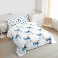 thumbnail image 3 of Homewish Hippie Western Sun Bedding Comforter Set for Kids, Tribal Moon Planet Twin Comforter Sets, Bohemian Damask Print Reversible Bedding Set, Ultra Soft Bedroom Decor, 2pcs, 3 of 8