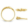 thumbnail image 3 of 14K Yellow Gold Polished Swirl Ring Band, 3 of 4