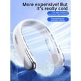 thumbnail image 3 of Portable Neck Air Conditioner, TEC Ice Porcelain Cooling, 3.0 Personal Cooler Fan for Outdoor, Office, Travel, 3 of 13