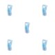 thumbnail image 3 of Soidarity Rodillera de nailon, repuesto Flexible portátil, lavable, elástico, elegante, culturismo, escalada, gimnasio, soporte, azul S Type2 NO2, 3 of 6