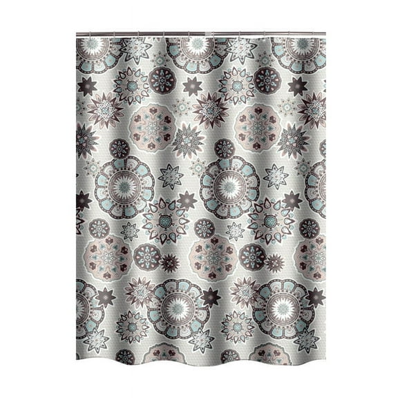 WEXIA Polyester Shower Curtain  59" x 79" Waterproof Fabric Bathroom Toilet Decorative Curtains Machine Washable