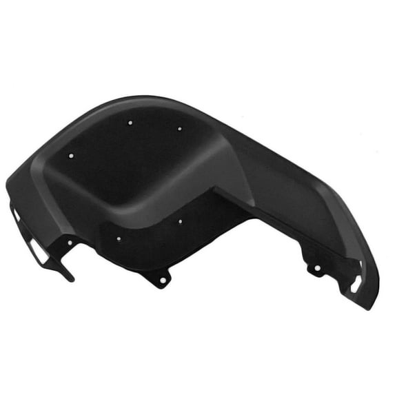 REAR DRIVER SIDE STEP BUMPER END STEP INSERT; FITS 2019 UP MODELS     WITHOUT PARK ASSIST; MADE OF PLASTIC; [GM]