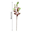 thumbnail image 3 of Seyotauo Christmas Berry Stems 31.4 Inch Artificial Berry Picks Xmas Holly Berry Branches for Christmas Tree Ornament Wreath Vase Floral Home DIY Crafts Holiday Decorations, 3 of 8