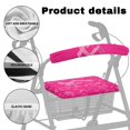 thumbnail image 5 of HELLHERO Scarf Butterfly Rollator Seat Covers Easy to Clean for Elderly Removable and Washable Seat & Backrest Cover Set for Seniors Men Women, 5 of 7