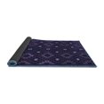 thumbnail image 2 of Ahgly Company Indoor Round Oriental Blue Traditional Area Rugs, 6' Round, 2 of 4