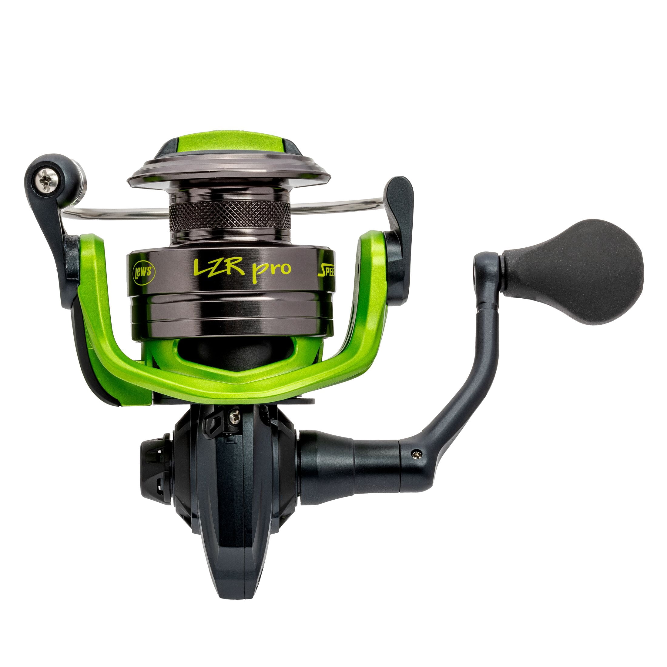 Lew’s LZR Pro 30 Spinning Fishing Reel, 9+1 Bearings, 6.2:1 Gear Ratio, Graphite Frame and Sideplate, 17-Pounds Max Drag (Clam Packaging)