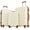 Antique White, variant on Antique White Expandable Hardside Spinner Luggage Set, 3-Piece TSA Lock Suitcase Collection
