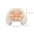 thumbnail image 3 of Decompression Breakthrough Puzzle Game Machine Speed Push Game Console Children Press Music Whack A Mole Decompression Artifact Puzzle Boys And Girls Toys, 3 of 4