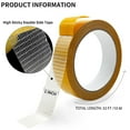 thumbnail image 2 of Fabric Tape Multifunctional Double Sided Tape,Clear Tape for Clothes,Double Stick Carpet Tape Heavy Duty High Stickness Strong 2 Sided Tape， 1inchx33FT(10m), 2 of 7
