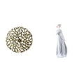 thumbnail image 1 of Escultura para colgar en la pared,Decoración de pared de metal para sala de estar,dormitorio y exterior.,Figura de escritorio,Estatua de niña linda de escritorio,adorno nórdico, 1 of 8
