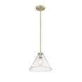 thumbnail image 5 of Millennium Lighting  Aliza 1 Light Pendant with Clear Glass Shades Brushed Nickel, 5 of 5