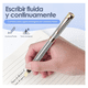 thumbnail image 4 of Pluma De Acero Con Recambio Y Caja acero Belug, Gris, 4 of 5