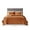 Rust, variant on Gracie Mills Gayle 3-Piece Casual Geometric Velvet Quilt Set - GRACE-11837