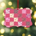 thumbnail image 3 of CafePress - BOHO PATCHWORK - Scroll Ornament, 3 of 3