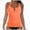 Y508-Orange, variant on HCNTES Women Tankini Top Only - Tummy Control Bathing Suit Top Modest Swim Tank Top Swimsuits No Bottom (Y508-Watermelon Red,M)