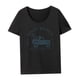 thumbnail image 3 of Camiseta de manga corta para mujer, camiseta básica, camisetas holgadas y transpirables con estilo para verano para mujer SG, 3 of 8