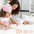 thumbnail image 2 of Rvaymup Pig Shaped Stainless Steel Material Cookie Molds Baking Accessories for Baking, 2 of 5