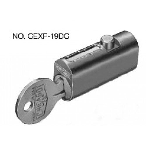 Chicago File Cabinet Lock Cylinder C5001LP by CompX 