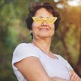 thumbnail image 4 of Women Narrow Sunglasses Fashion UV400 Multi Color Goggles Plastic Frame Eye Protection Glasses, 4 of 7