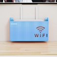 thumbnail image 4 of veasfak Router Shelf Wall Hanging Easy to Install Simple Organizer Cable Bracket Storage New Light Blue, 4 of 8