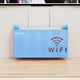thumbnail image 4 of Estante para router, colgante de pared, fácil de instalar, organizador sencillo, soporte para cables y almacenamiento. Nuevo azul claro, 4 of 8