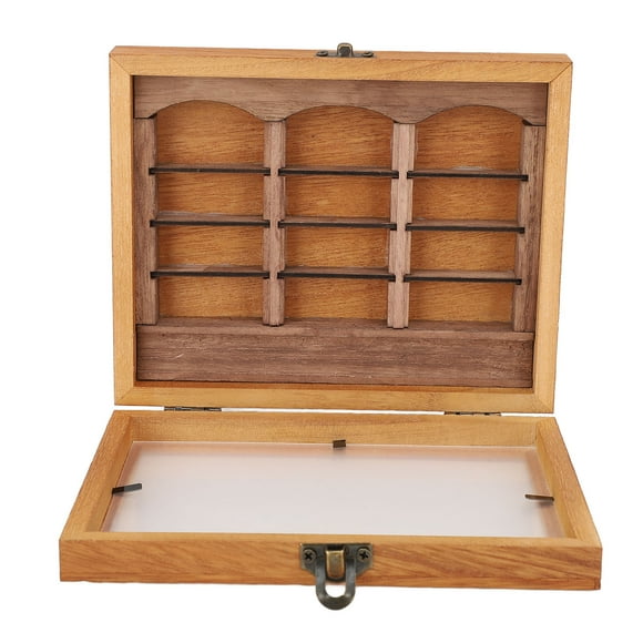 Anxiety Bookshelf, Shake Away Your Anxiety, Stress Reliever, Miniature Book Match Boxes Display Case Cabinet, Mini House Display Cabinet, Mini Book Box Display Case, Gifts