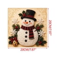 thumbnail image 4 of Christmas DIY Diamond Art Kits with Frame for Adults Beginners, Santa Snowman Reindeer Stocking Xmas Tree Bead Art Set, Complete Craft Supplies, Handmade Wall Decor, Christmas Holiday Gift, 4 of 7