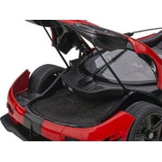 Diecast Koenigsegg Agera RS Chili Red with Black Accents 1/18 Model Car by Autoart