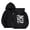 00-Black3240, variant on SONXAHE Toddler Boys Rose Letter Hoodie Long Sleeve Front Back Print Hooded Sweatshirt Casual Pullover Tops,Black
