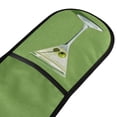 thumbnail image 4 of Yayeee Double Oven Mitt Kitchen Heat Resistant Baking 35" x7" Quilted Glove, Green Martini Glass, 4 of 6