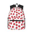 thumbnail image 1 of Balery Cartoon Strawberry Mochila para Mujeres y Hombres, Mochila Ligera Casual para Viajes, Mochila Clásica Básica para la Universidad, 1 of 6