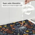 thumbnail image 6 of XMXT Microfiber Dish Drying Mat, Fantastic Cartoon Universe Dish Drying Mats for Kitchen Counter, 18 x 24 inches, 6 of 9