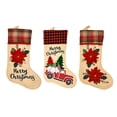 thumbnail image 3 of Kearding Calcetín de Navidad árbol de Navidad chimenea pared ventana hogar Bar Oficina Hotel decoración boda fiesta regalos caramelo calcetín bolsa Kits de decoración para fiestas Tipo 2 Kearding HA069132-02, 3 of 6