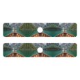 thumbnail image 7 of Yayeee Faucet Mat for Kitchen Sink 30" Diatomite Long Splash Guard Pad, Lake, 2 Pack, 7 of 7