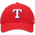 thumbnail image 2 of Men's '47 Red Texas Rangers Clean Up Adjustable Hat, 2 of 4