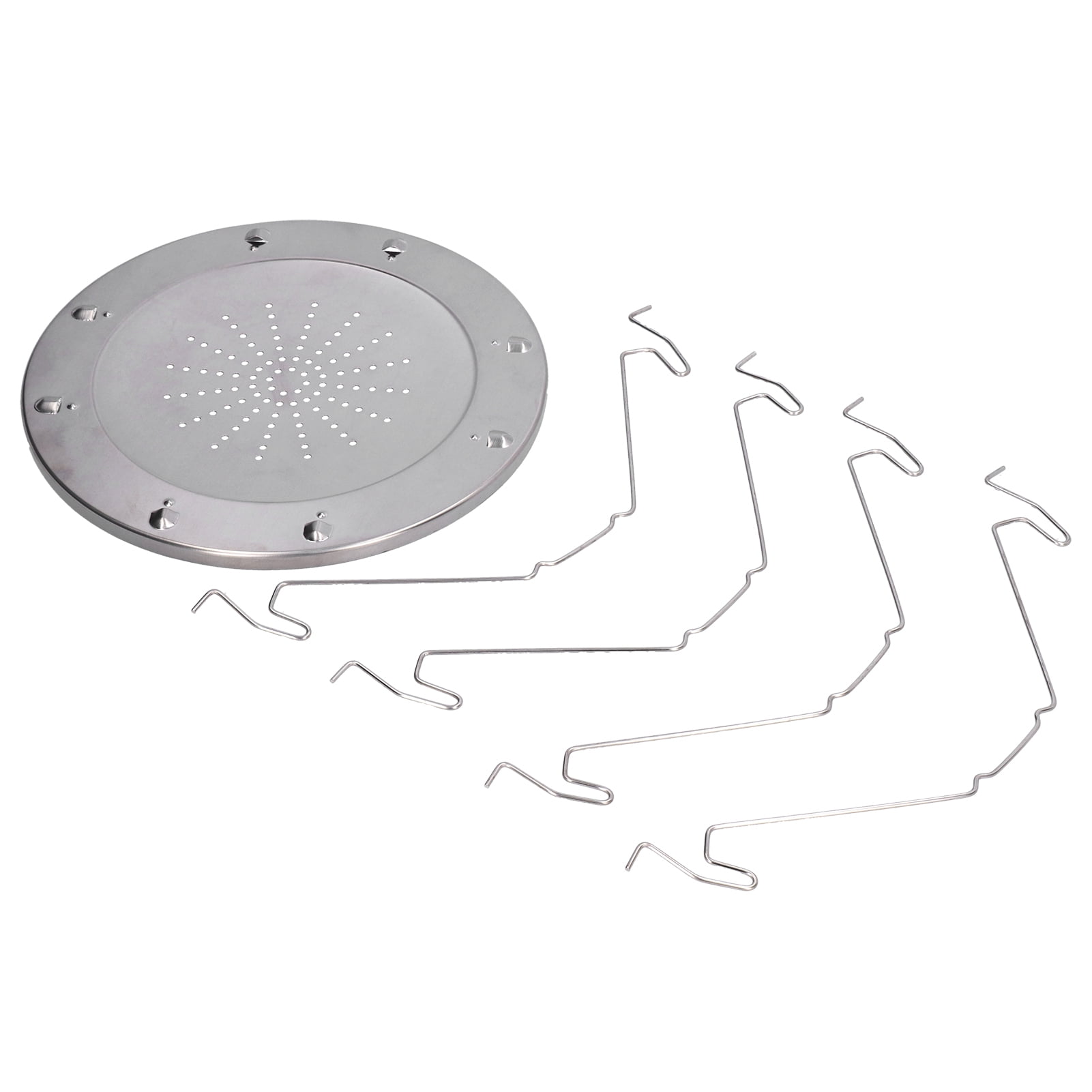 Mgaxyff Folding Camp Stove Toaster Stainless Steel Camping Toaster Rack