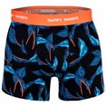 thumbnail image 2 of Happy Shorts Calzoncillos para Hombre, Paquete de 3 - Retro Jersey, Cintura con Logotipo Leaves 2XL (XX-Large), 2 of 7