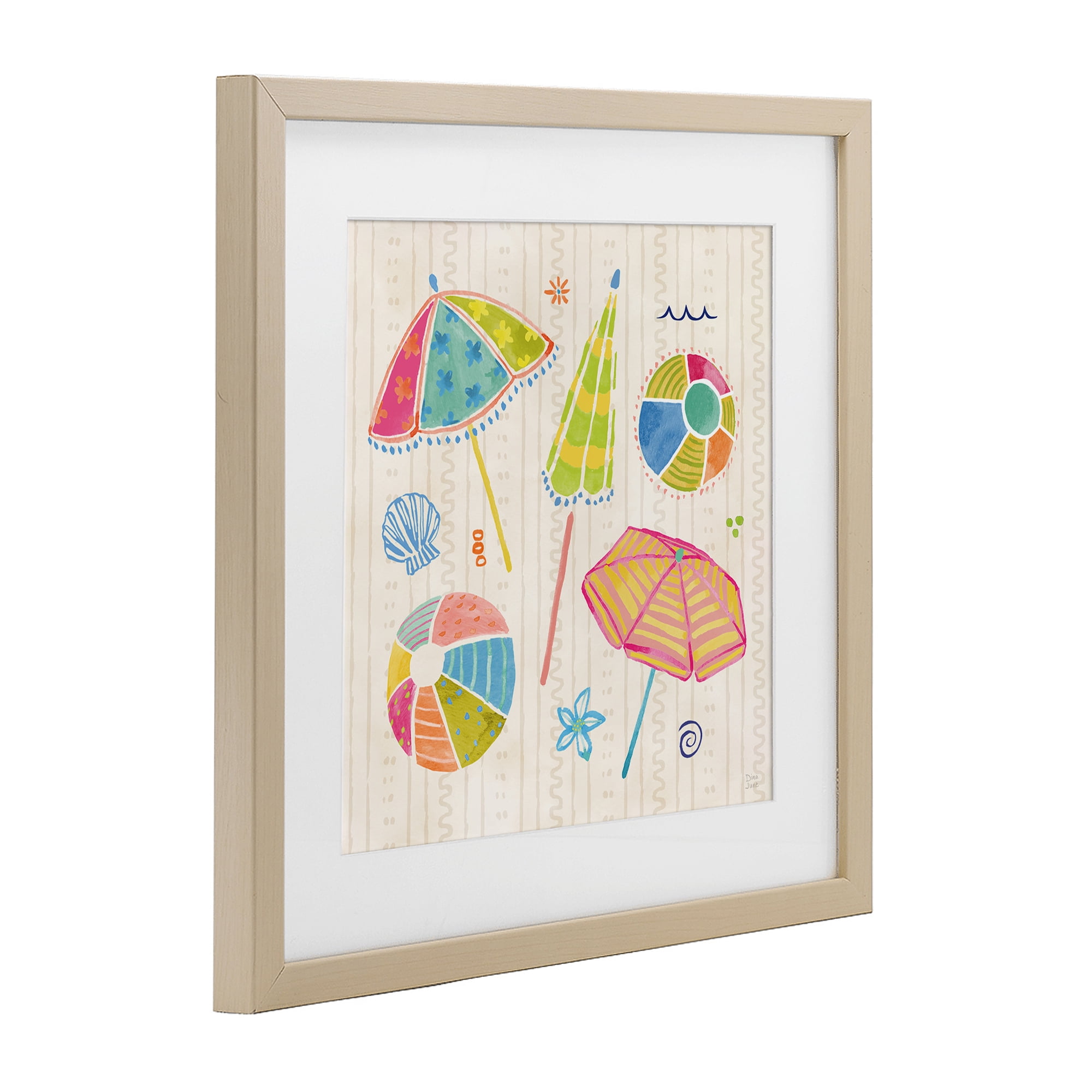 Stupell Industries Fine In The Sunshine Birch Framed Print Under Glass, design by Dina June