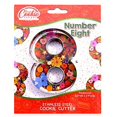 thumbnail image 2 of Sweet Cookie Crumbs Number Cookie Cutters, Stainless Steel (8), 2 of 9