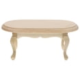 thumbnail image 2 of Miangastore Table d'Appoint Miniature Mini Table d'Appoint Rétro Bois Beige 1Pcs 3.7X2.2X1.7in, 2 of 8