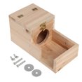 thumbnail image 2 of Ropa de cama para hámster, cama de madera para hámster, nido de descanso para hámster pequeño, cama de madera para hámster, confiable y duradera, 2 of 8