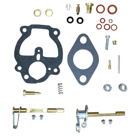 Enhanced Carburetor Repair Rebuild Kit Fits Farmall A AV Super A B C Tractor (For Zenith carburetors)