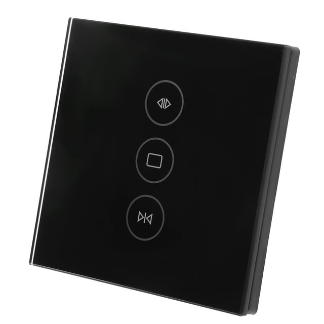 WiFi Touch Switch, Smart WiFi Curtain Switch, Touch Panel, Timer, APP Voice Control, For Home ,Smart Wall Switch For Tuya, EU Plug 110-240V