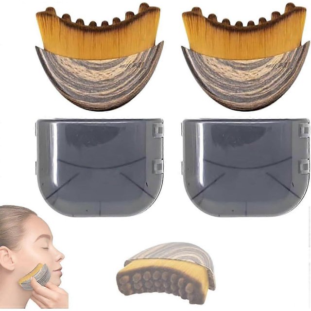 2025 Latest Model 2025 New Lymphatic Contour Face BrushDry Brushing Face