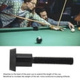 thumbnail image 3 of Billiards Cue Bottom Protectors Screw, Billiard Cue Back Plug Screws Increase Tail Weight Aluminum Rust Proof Pool Cue Bottom Protectors Screw For Billiard Accessories, 3 of 7