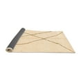 thumbnail image 2 of Ahgly Company Indoor Rectangle Solid Orange Modern Area Rugs, 2' x 5', 2 of 4