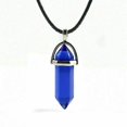 thumbnail image 4 of Natural Quartz Chakra Crystal Healing Point Cut Gemstone Pendant Reiki Necklace, 4 of 4