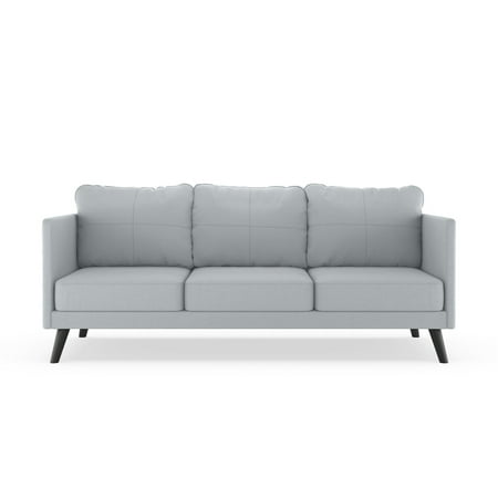 Hadley Sofa Oxford Weave Light Steel